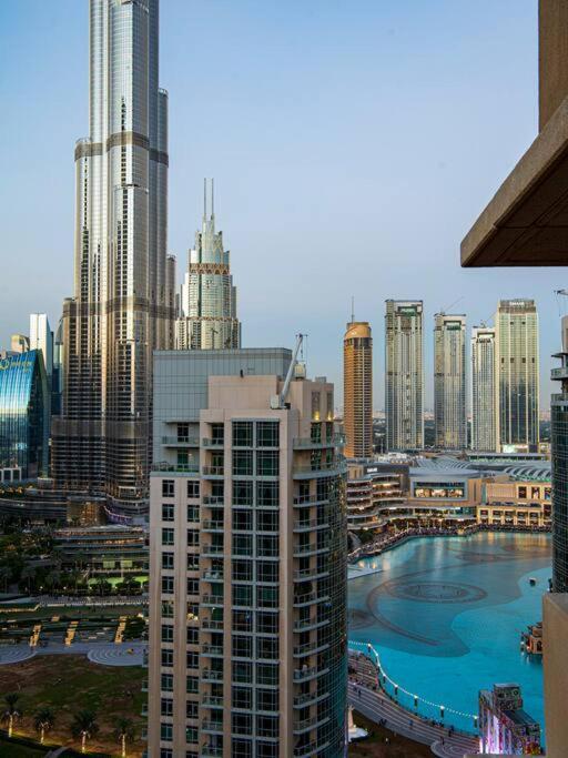 First Class 2Br With Full Burj Khalifa And Fountain View Dubaj Zewnętrze zdjęcie