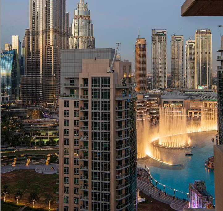 First Class 2Br With Full Burj Khalifa And Fountain View Dubaj Zewnętrze zdjęcie