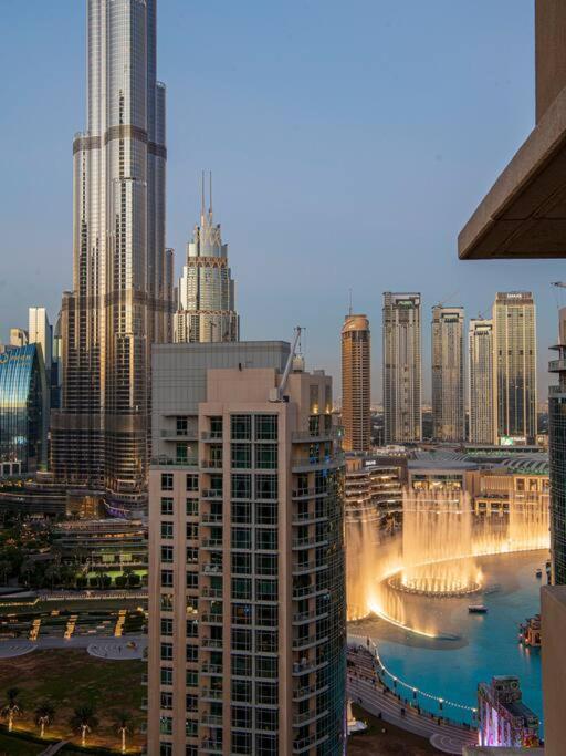 First Class 2Br With Full Burj Khalifa And Fountain View Dubaj Zewnętrze zdjęcie