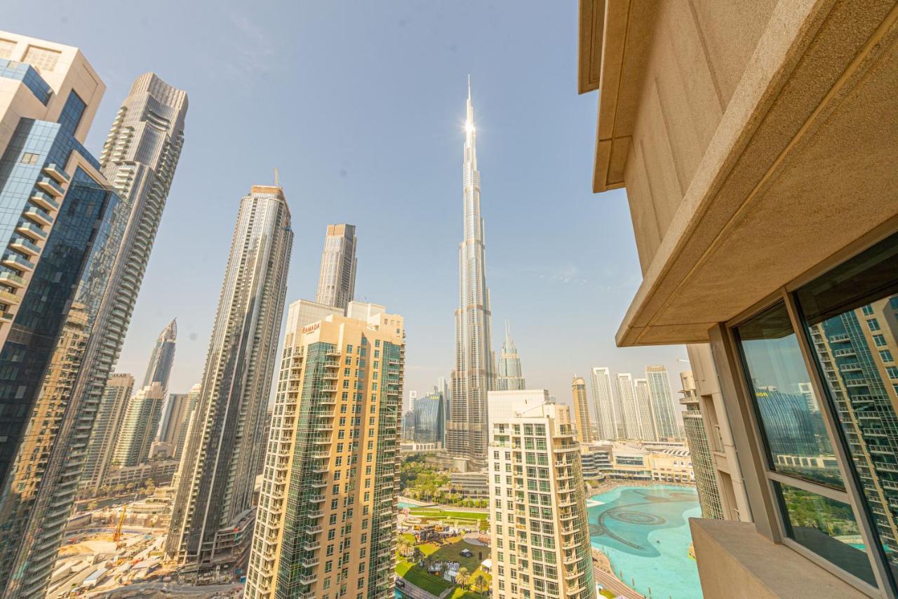 First Class 2Br With Full Burj Khalifa And Fountain View Dubaj Zewnętrze zdjęcie